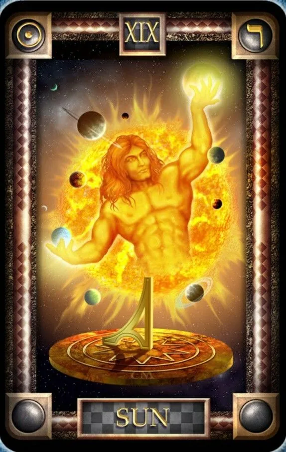Sun - Tarot Of Dreams - Tarot Deck by Ciro Marchetti