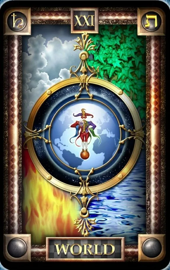 World - Tarot Of Dreams - Tarot Deck by Ciro Marchetti