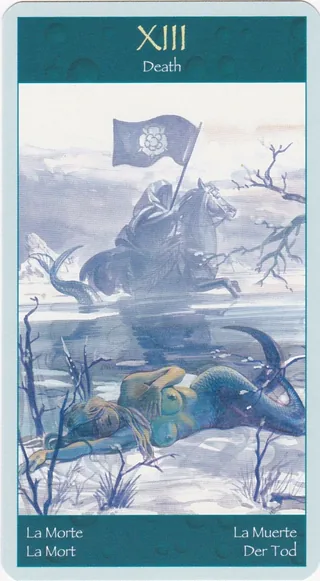 Death card from the Tarot of Mermaids deck