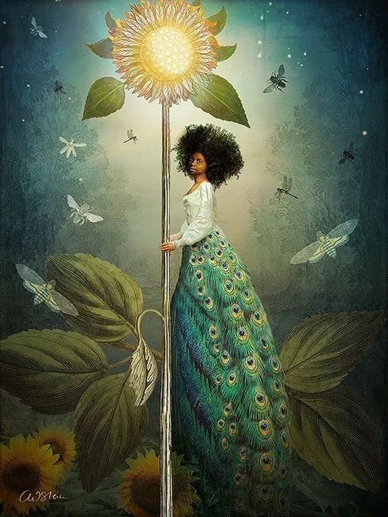 Source Card 49 card from the Tarot Of Mystical Moments deck