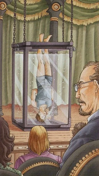 The Hanged Man card from the Tarot of the 78 Doors deck