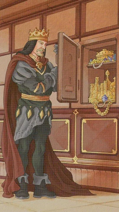 King of Pentacles card from the Tarot of the 78 Doors deck