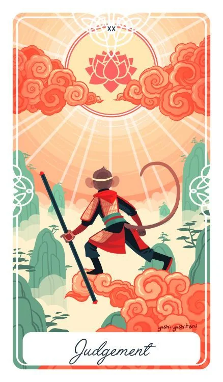 Judgment - Tarot of the Divine - Tarot Deck by Yoshi Yoshitani