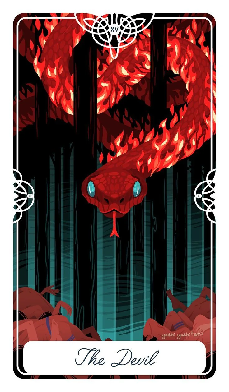 The Devil - Tarot of the Divine - Tarot Deck by Yoshi Yoshitani
