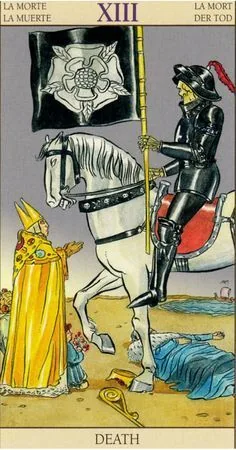 Death card from the Tarot of the New Vision deck