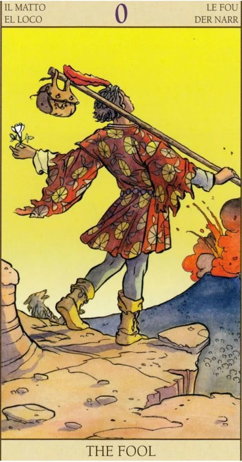 The Fool - Tarot of the New Vision - Tarot Deck by Pietro Alligo