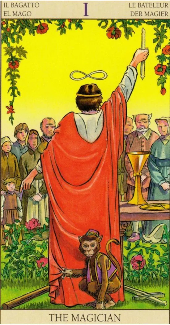 The Magician - Tarot of the New Vision - Tarot Deck by Pietro Alligo