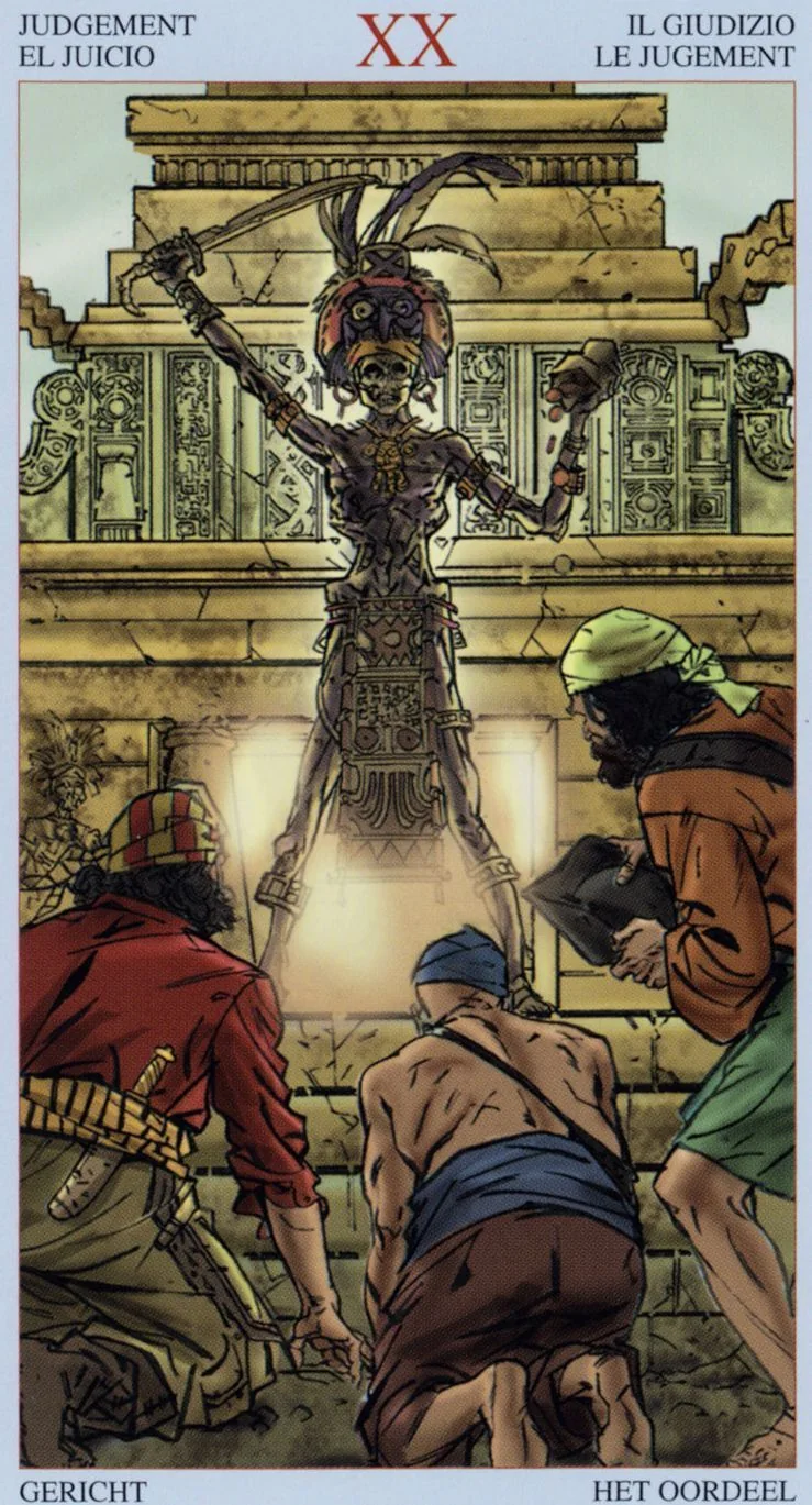 Judgement card from the Tarot Of The Pirates deck