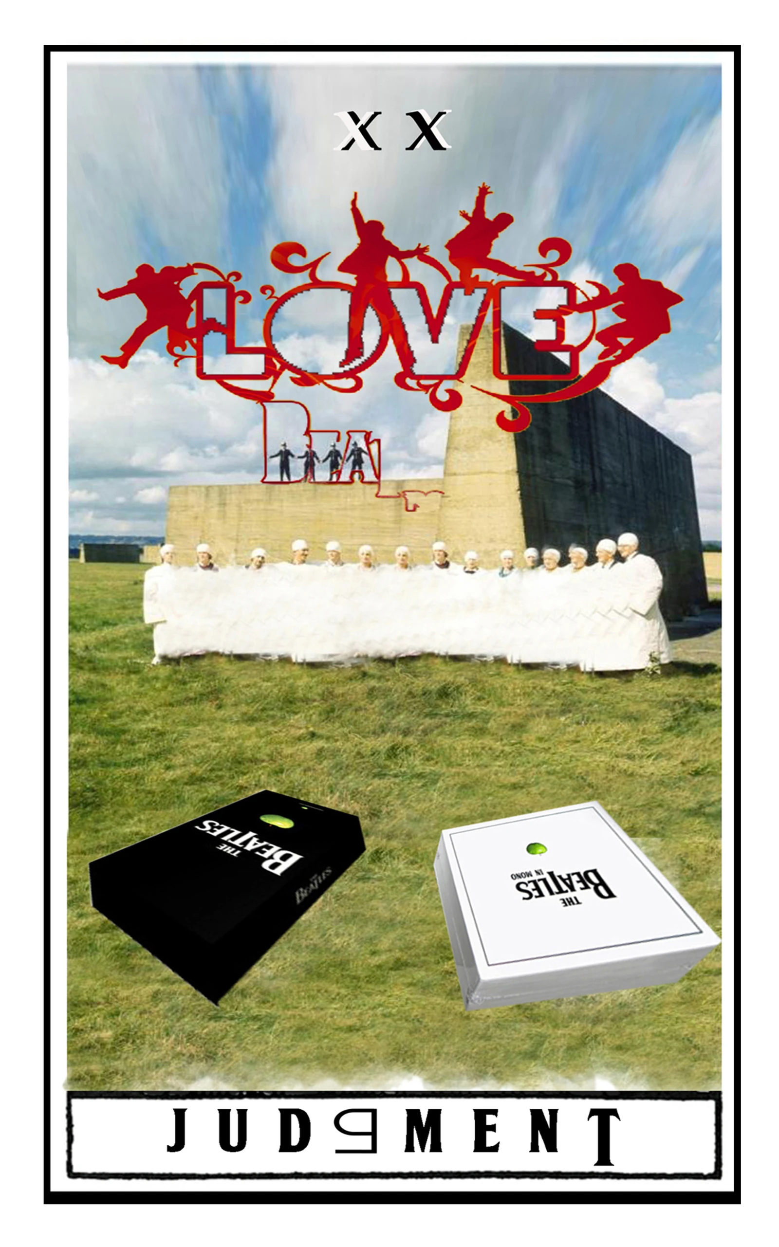 Judgement card from The Beatles Tarot deck