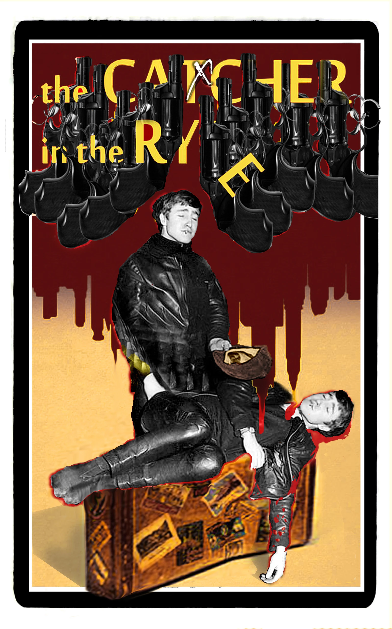 Ten of Swords card from The Beatles Tarot deck
