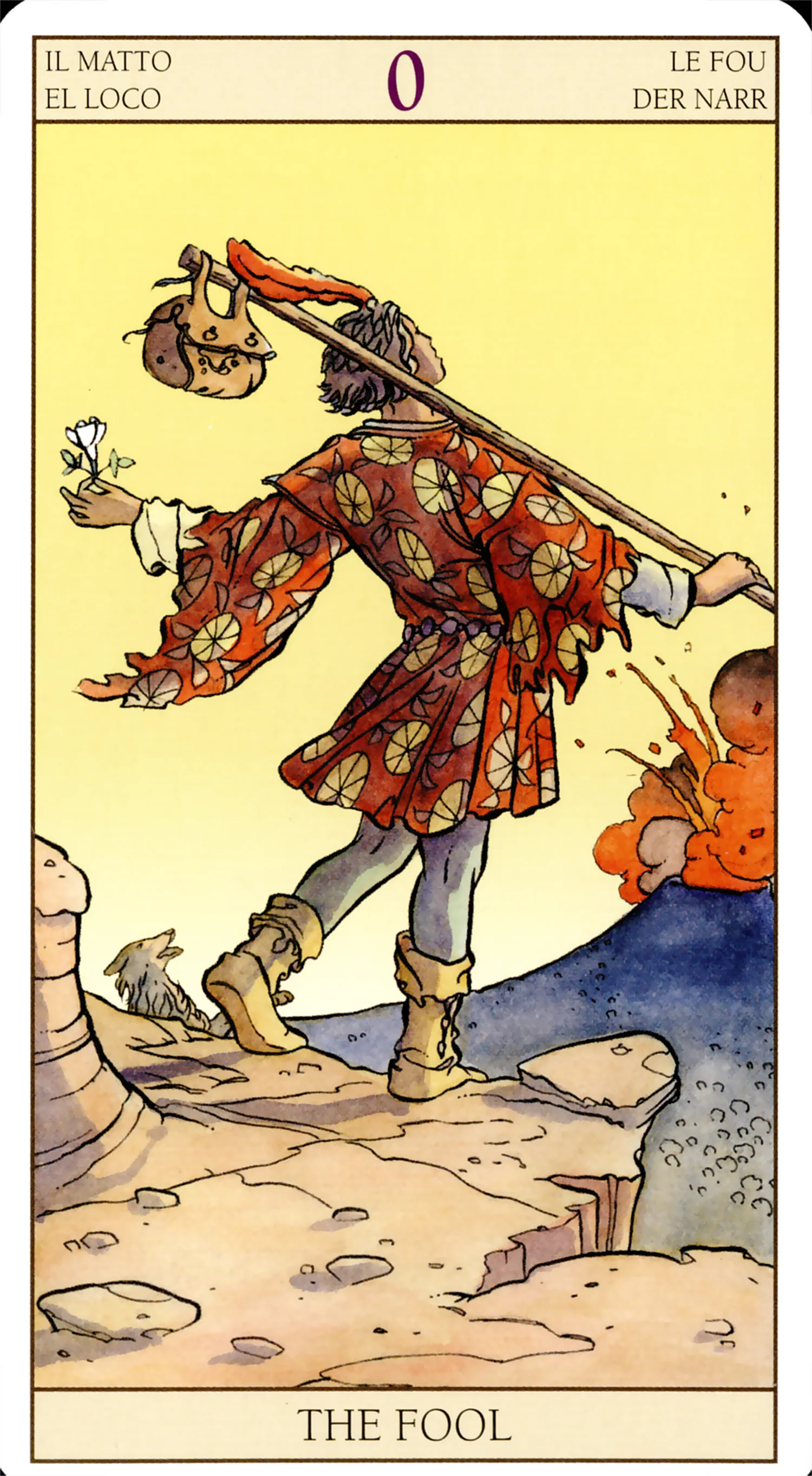 The Fool — Tarot of the New Vision by Lo Scarabeo The Fool card from the Tarot of the New Vision deck by Lo Scarabeo