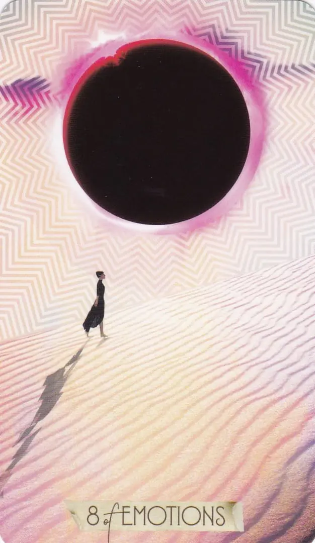 Eight of Cups - The Muse Tarot - Tarot Deck by Chris-Anne