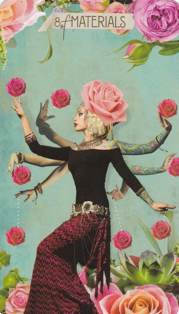 Eight of Pentacles - The Muse Tarot - Tarot Deck by Chris-Anne