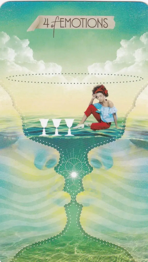 Four of Cups - The Muse Tarot - Tarot Deck by Chris-Anne