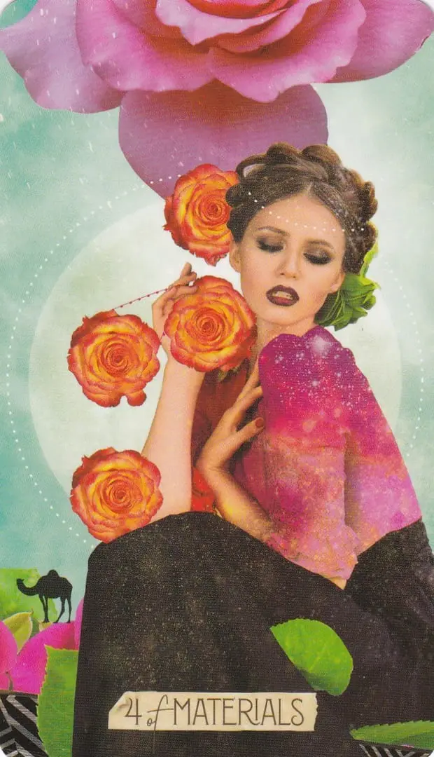 Four of Pentacles - The Muse Tarot - Tarot Deck by Chris-Anne