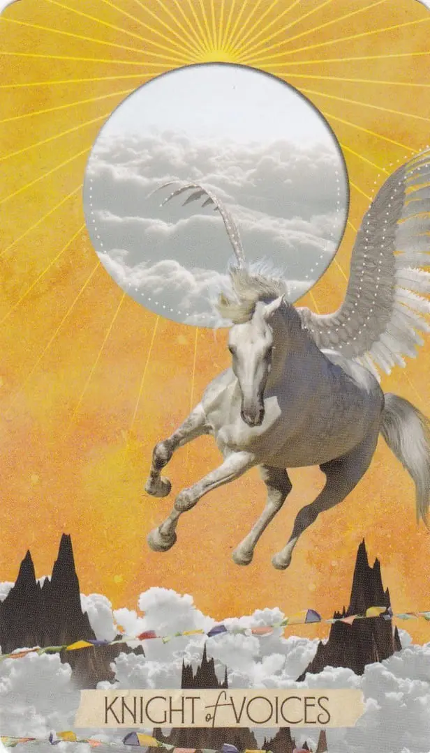 Knight of Swords - The Muse Tarot - Tarot Deck by Chris-Anne