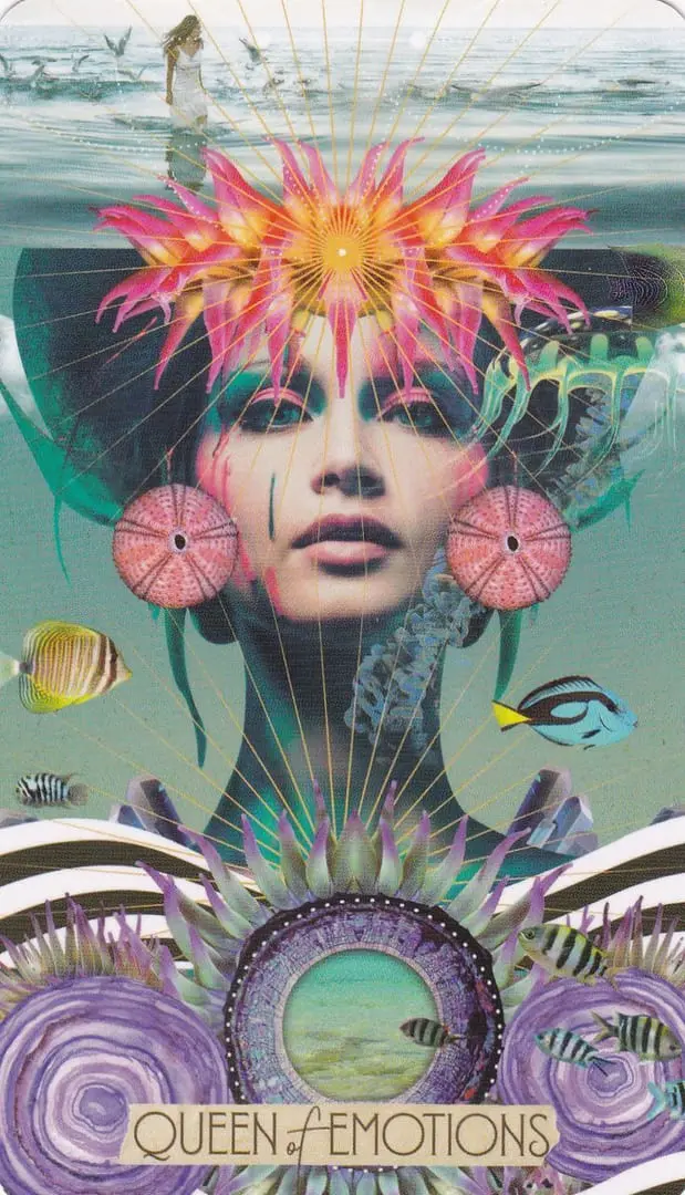 Queen of Cups - The Muse Tarot - Tarot Deck by Chris-Anne