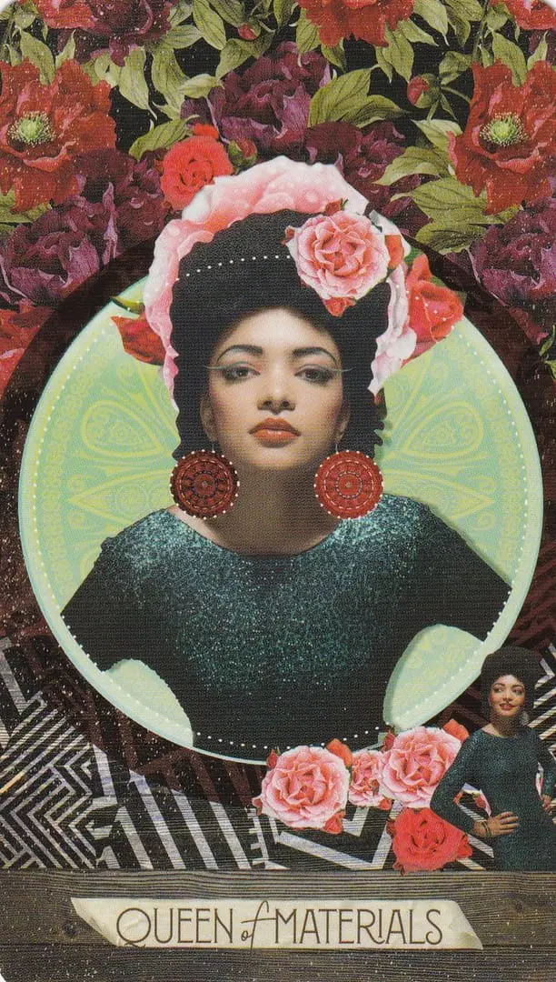 Queen of Pentacles - The Muse Tarot - Tarot Deck by Chris-Anne