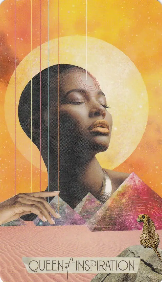 Queen of Wands - The Muse Tarot - Tarot Deck by Chris-Anne