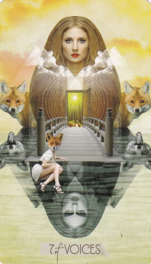 Seven of Swords - The Muse Tarot - Tarot Deck by Chris-Anne