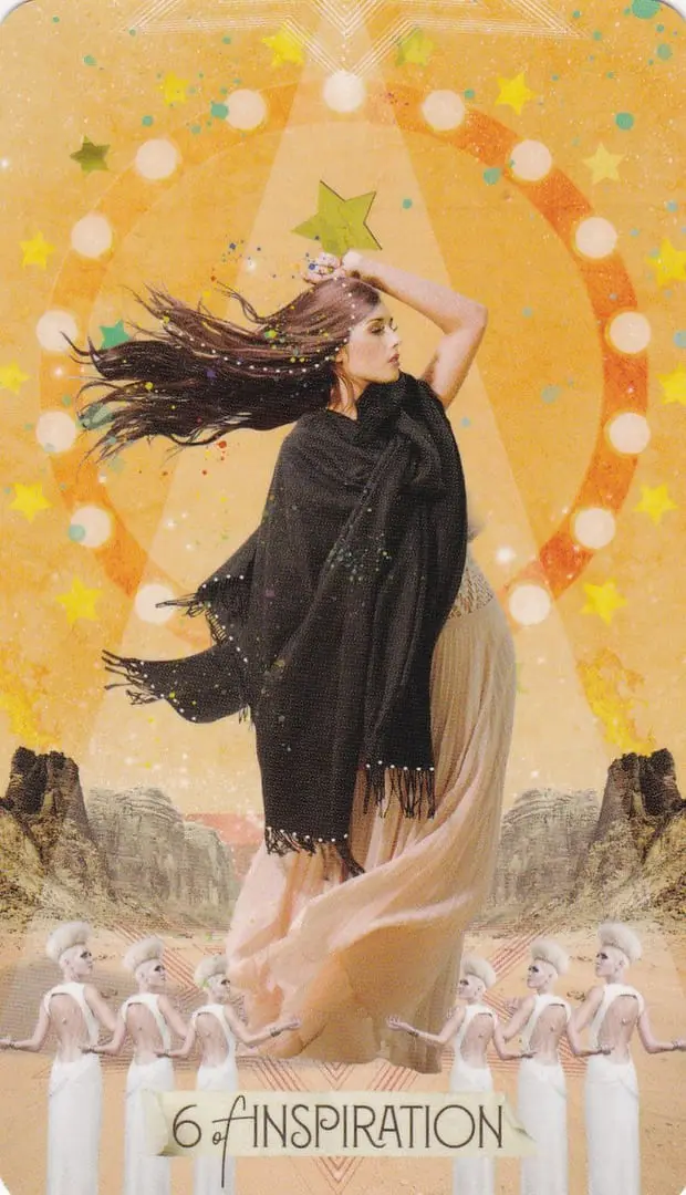 Six of Wands - The Muse Tarot - Tarot Deck by Chris-Anne