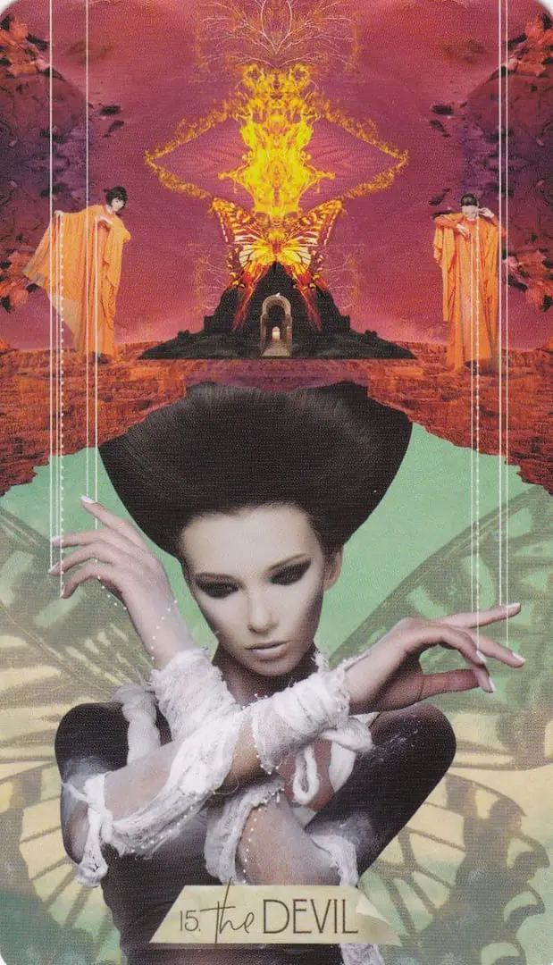 The Devil - The Muse Tarot - Tarot Deck by Chris-Anne