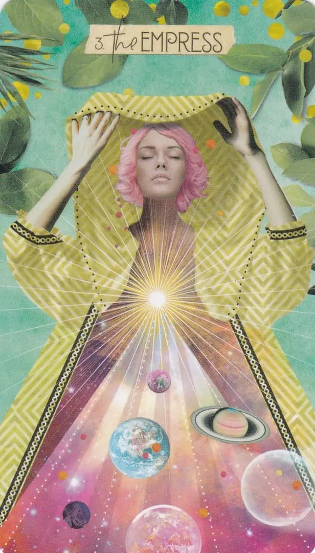 The Muse Tarot Review 4 The Empress card from The Muse Tarot deck