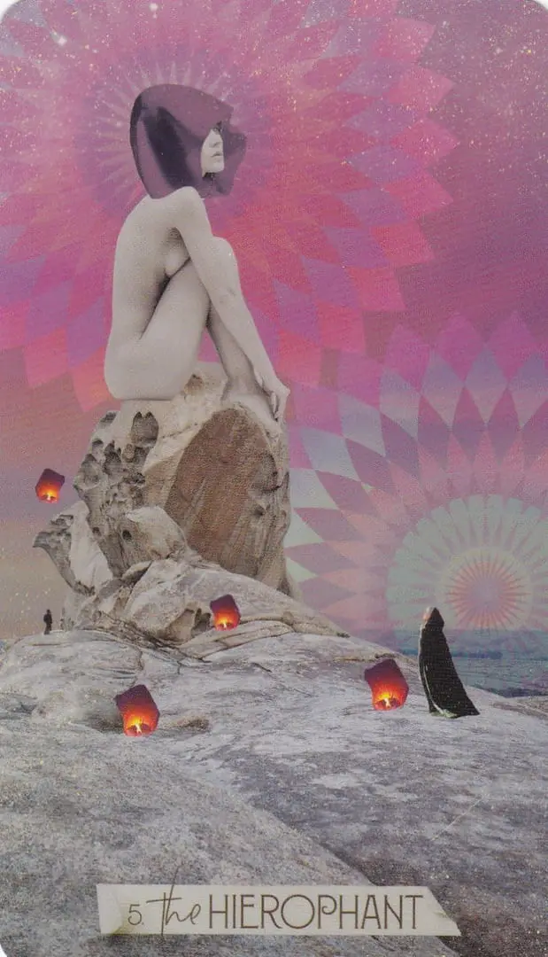The Hierophant - The Muse Tarot - Tarot Deck by Chris-Anne