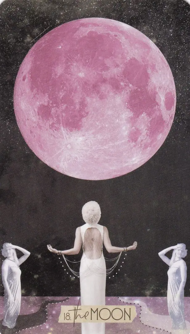 The Moon - The Muse Tarot - Tarot Deck by Chris-Anne