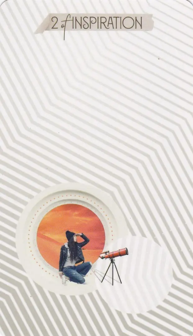 Two of Wands - The Muse Tarot - Tarot Deck by Chris-Anne