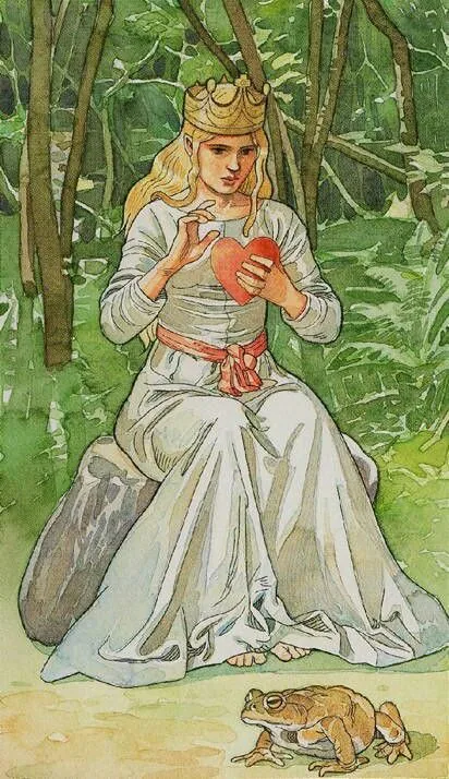 The Empress card from The Sorcerers Tarot deck