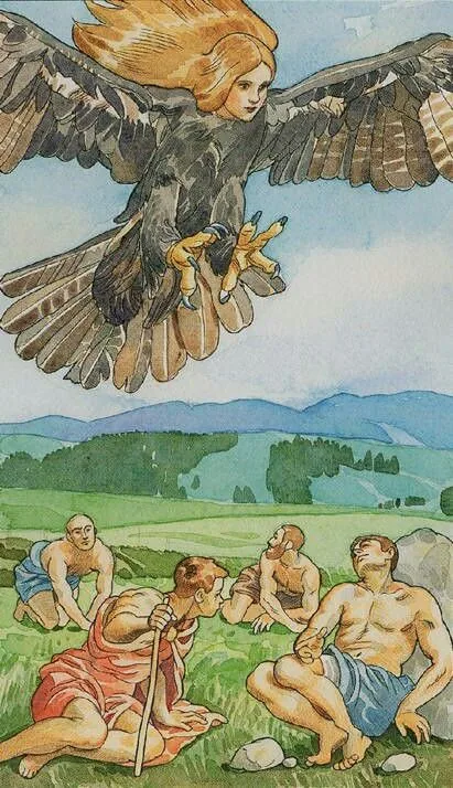 Judgement card from The Sorcerers Tarot deck