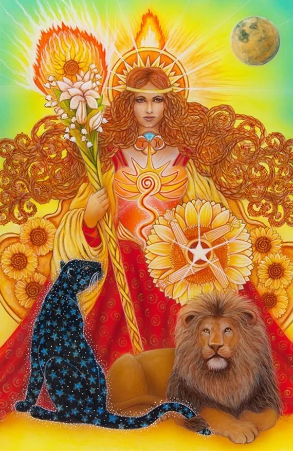 The Star Tarot board card 10 (source order 16) card from the The Star Tarot deck