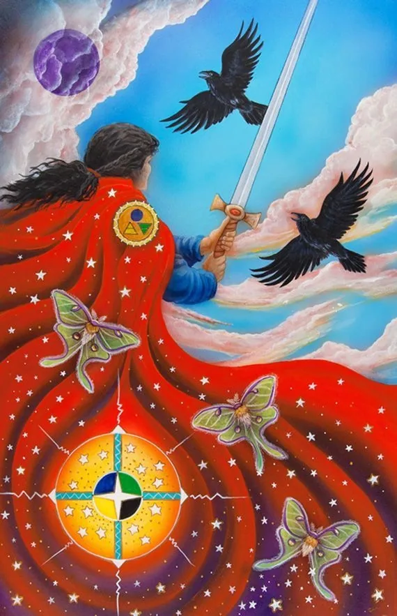 The Star Tarot board card 13 (source order 19) card from the The Star Tarot deck