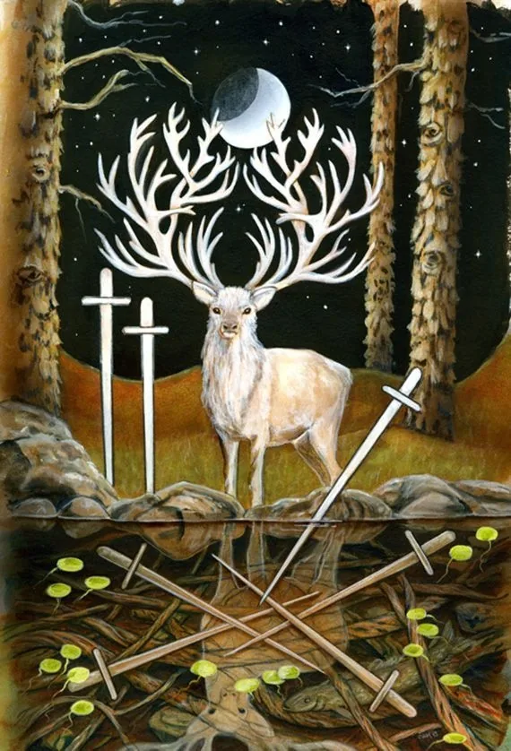 The Star Tarot board card 19 (source order 25) card from the The Star Tarot deck