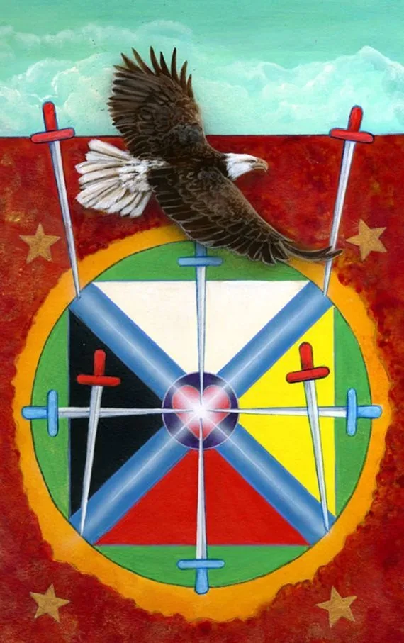 The Star Tarot board card 23 (source order 29) card from the The Star Tarot deck