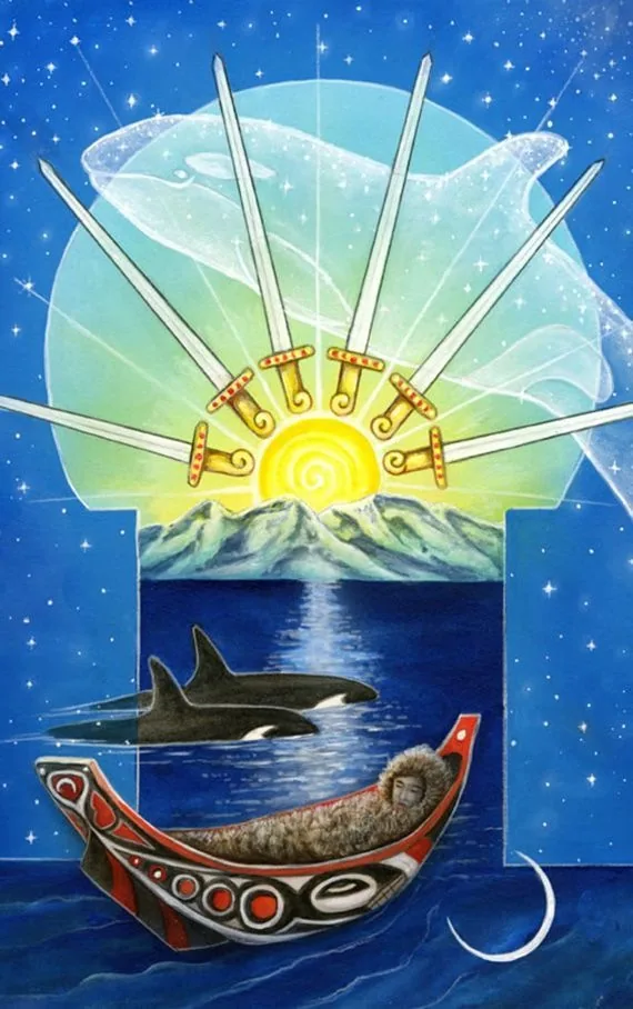 The Star Tarot board card 27 (source order 33) card from the The Star Tarot deck