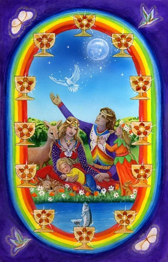 The Star Tarot board card 28 (source order 34) card from the The Star Tarot deck