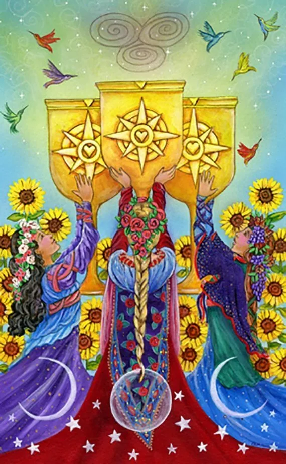The Star Tarot board card 29 (source order 35) card from the The Star Tarot deck