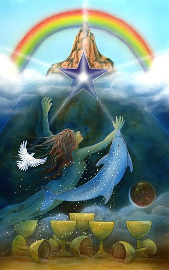 The Star Tarot board card 33 (source order 39) card from the The Star Tarot deck