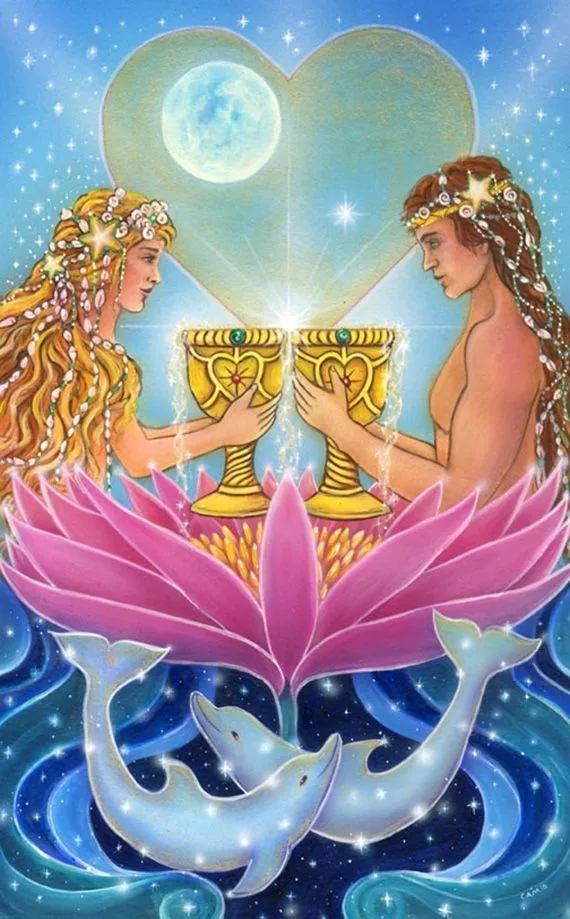 The Star Tarot board card 38 (source order 44) card from the The Star Tarot deck