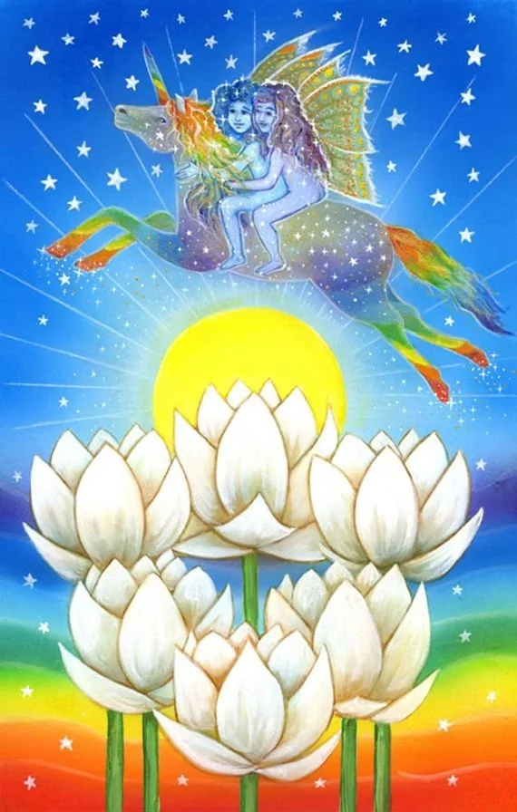 The Star Tarot board card 43 (source order 49) card from the The Star Tarot deck