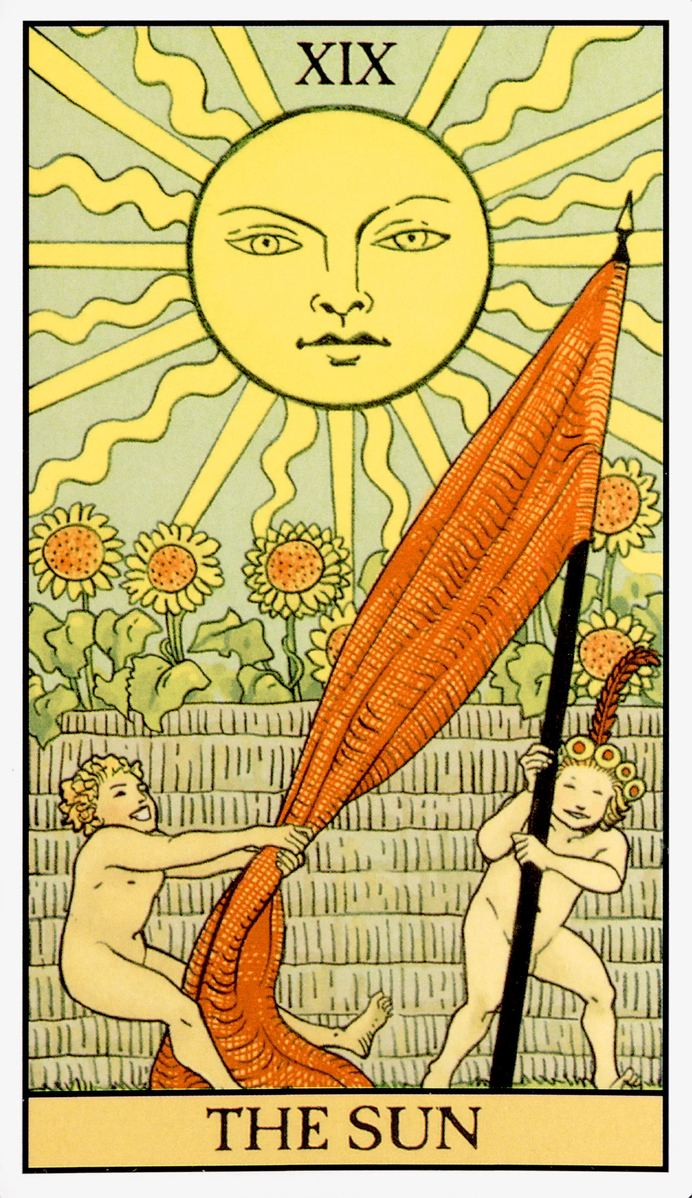 The Sun — After Tarot by Lo Scarabeo The Sun card from the After Tarot deck by Lo Scarabeo