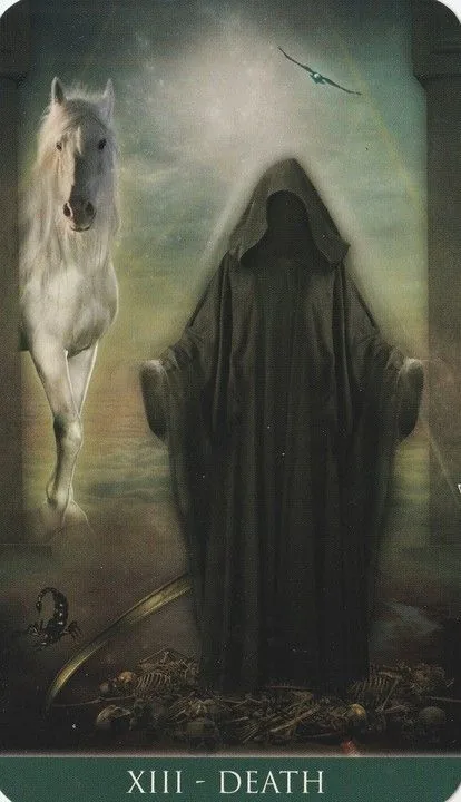 Death card from the Thelema Tarot deck