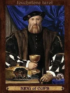 King of Cups card from the Touchstone Tarot deck