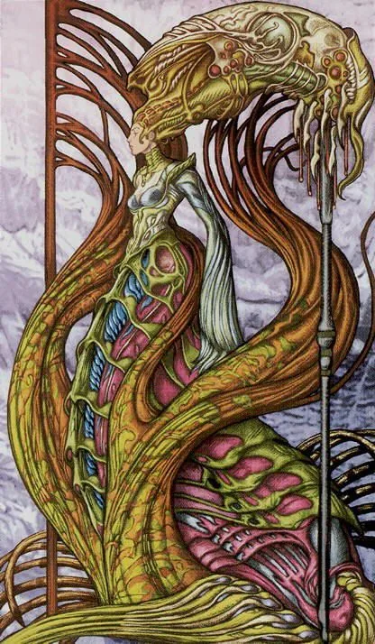 King of Swords card from the Universal Fantasy Tarot deck