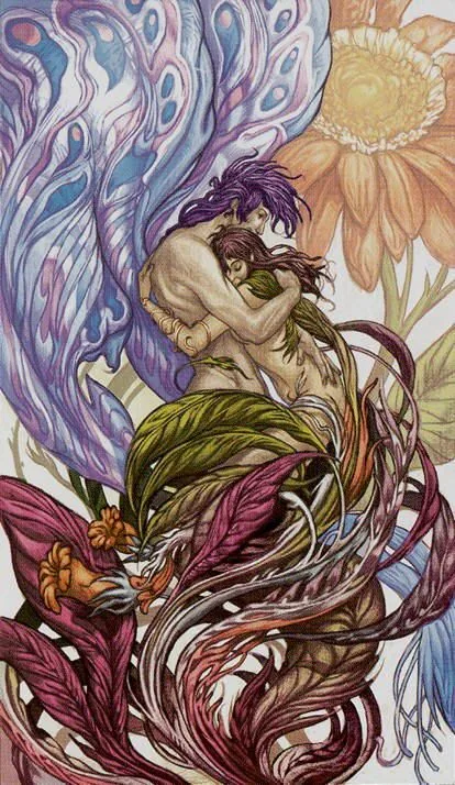 Page of Pentacles card from the Universal Fantasy Tarot deck