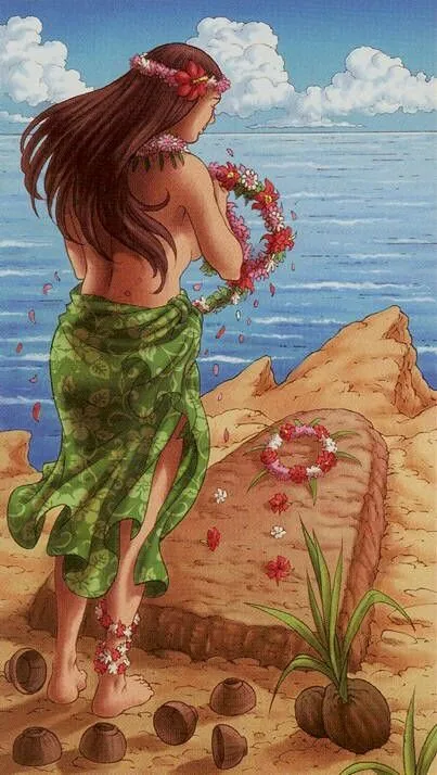 Universal Goddess Tarot card 15 card from the Universal Goddess Tarot deck