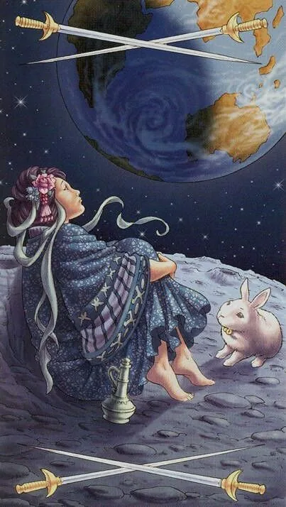 Universal Goddess Tarot card 51 card from the Universal Goddess Tarot deck