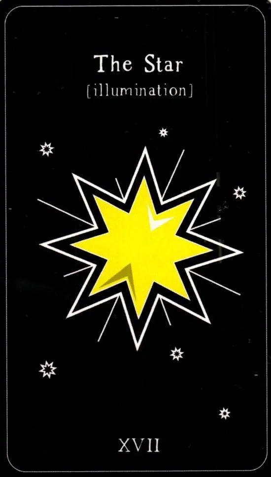 The Star card from the The Vibrant Soul Tarot deck